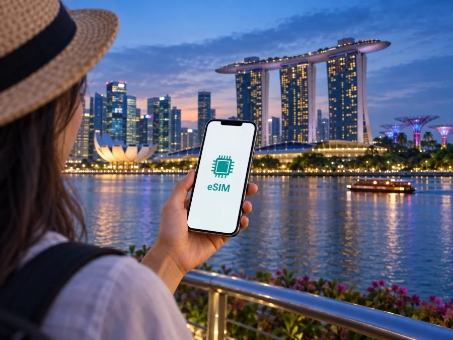 China Mobile CMLink SG eSIM in Singapur: Aktivierung
