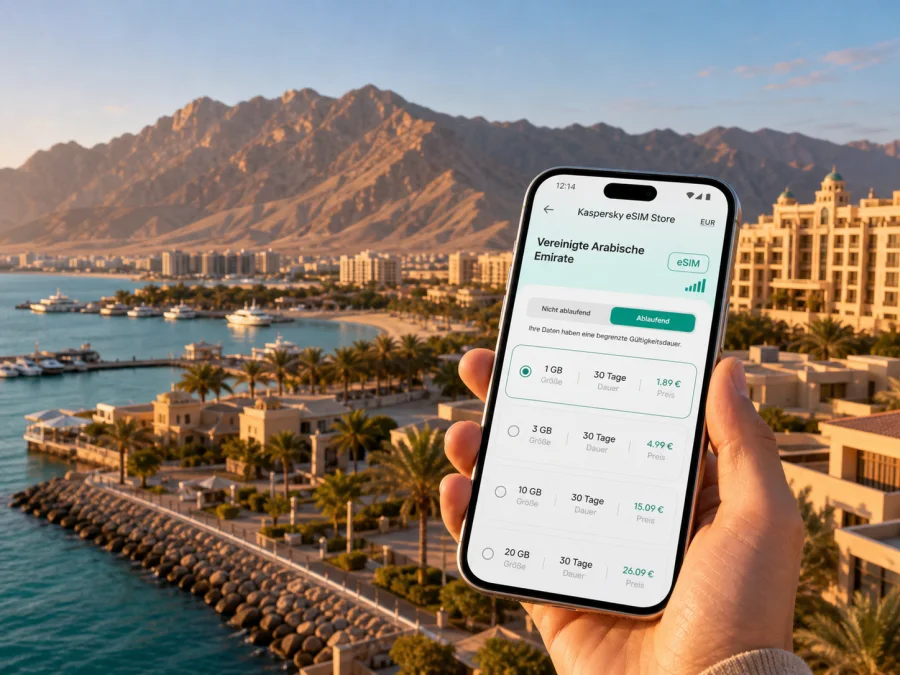 Ras Al Khaimah eSIM: Internet für Ihre Reise