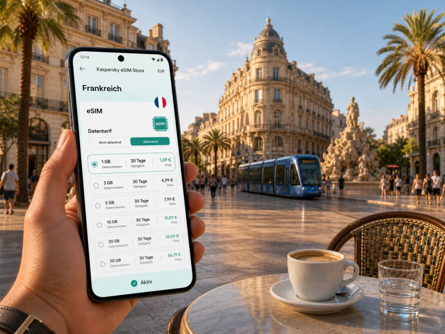 Montpellier eSIM: Internet für Ihre Reise