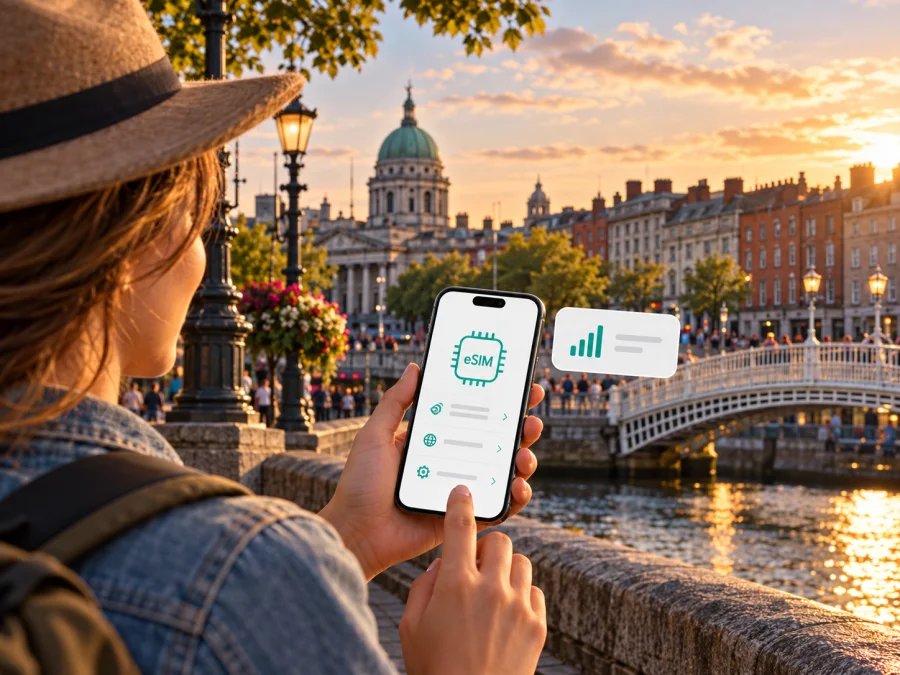 Vodafone eSIM in Irland: Aktivierung prüfen