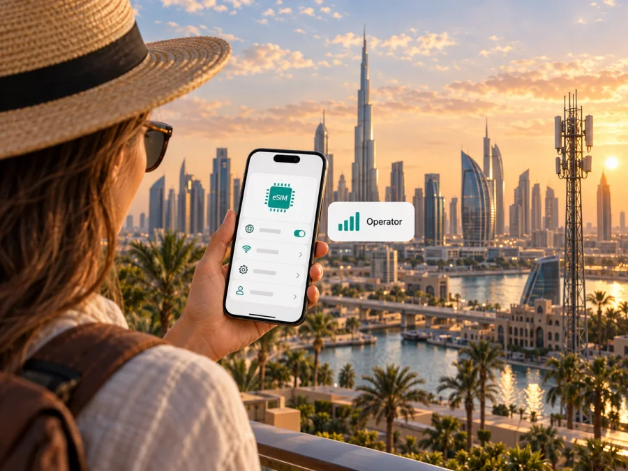 du eSIM in den Vereinigten Arabischen Emiraten