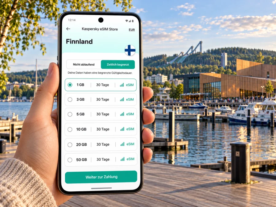 eSIM für Lahti: mobiles Internet in Finnland
