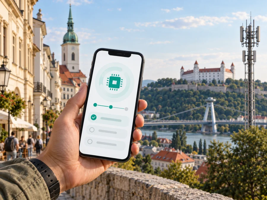 Orange eSIM in der Slowakei: Aktivierung