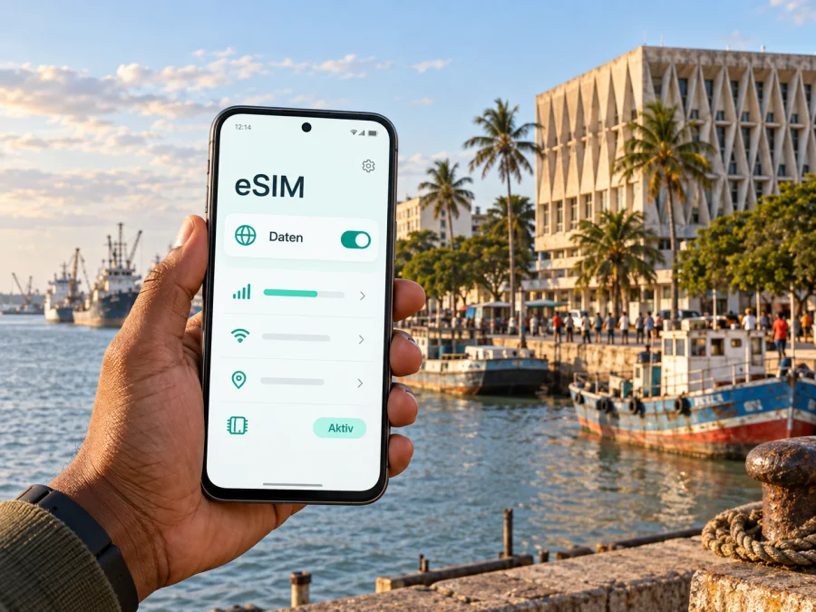 Beira: eSIM für Internet und mobile Daten in Mosambik