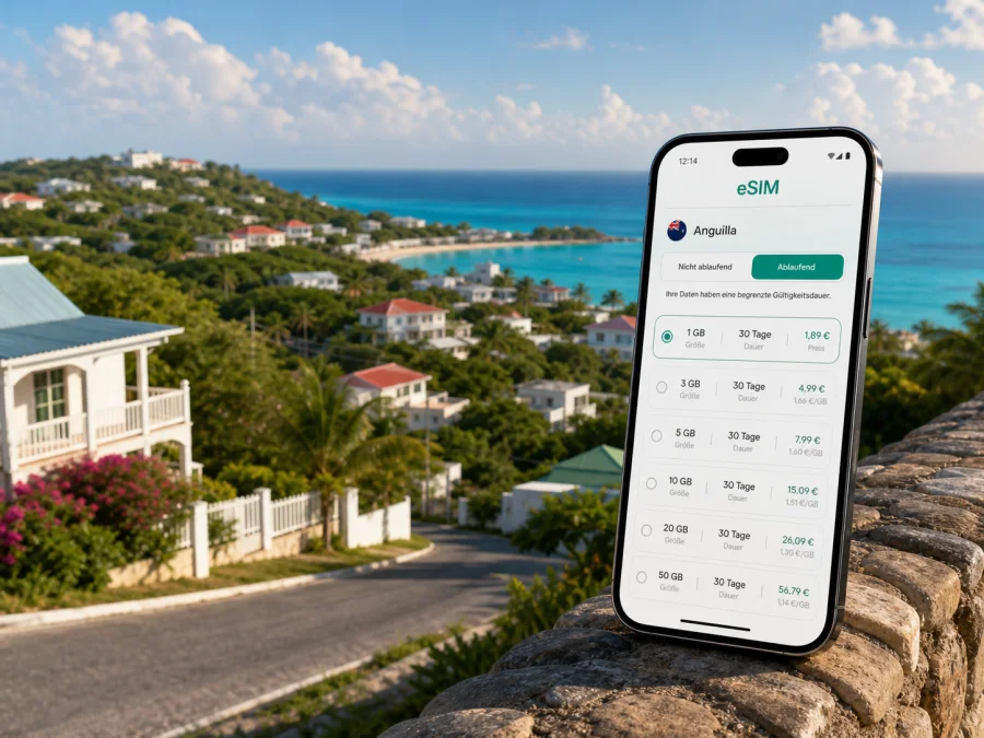 Crocus Hill eSIM: Internet in Anguilla