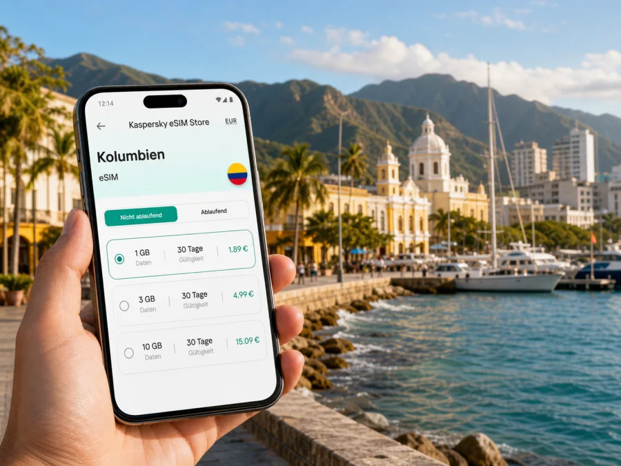 Santa Marta eSIM: Internet für Kolumbien
