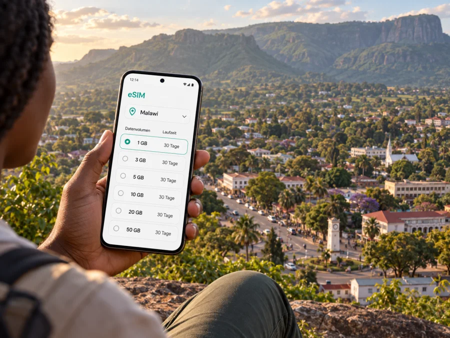 eSIM für Zomba: mobiles Internet in Malawi