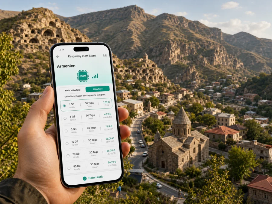 Goris eSIM: mobile Verbindung und Internet