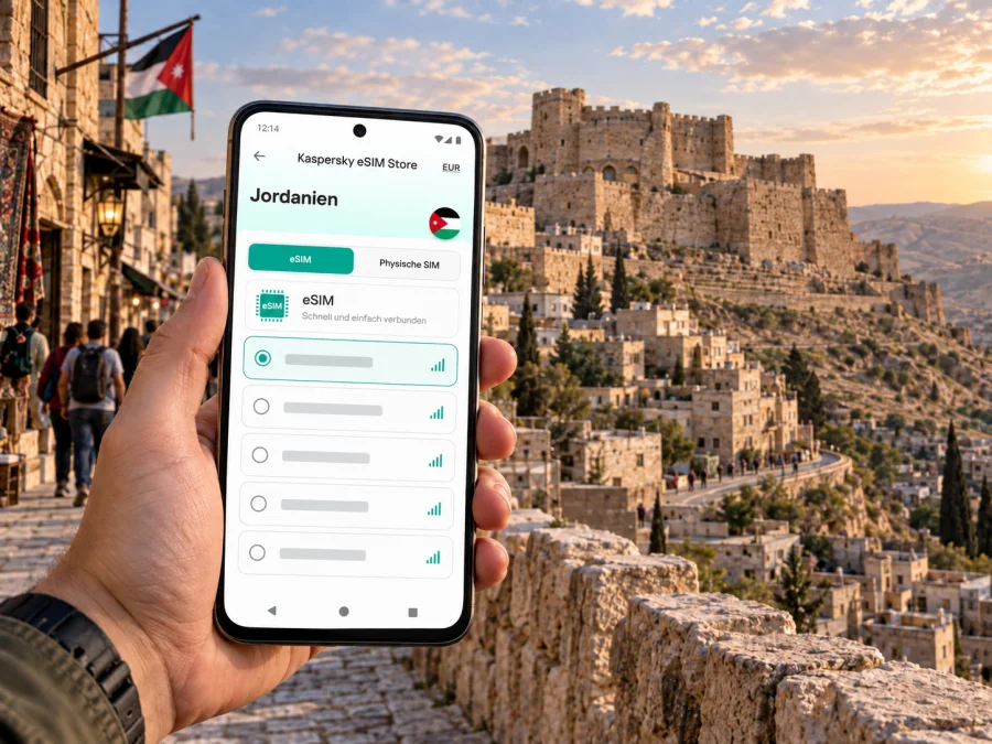 eSIM in Karak: Mobil online in Jordanien unterwegs