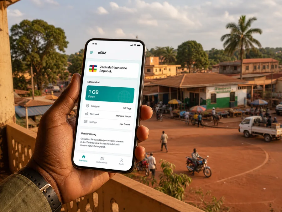 Bossangoa eSIM: Internet für Ihre Reise