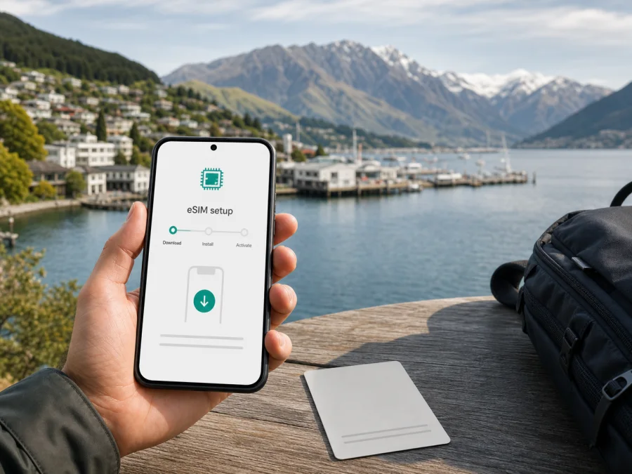 Warehouse Mobile eSIM in Neuseeland: was prüfen