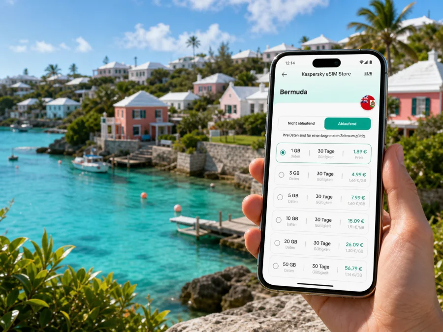 Flatts Village eSIM: mobile Verbindung und Internet