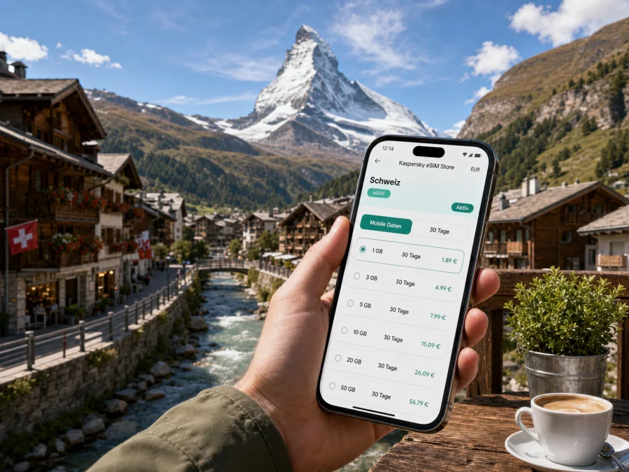 Zermatt eSIM: mobiles Internet für die Reise