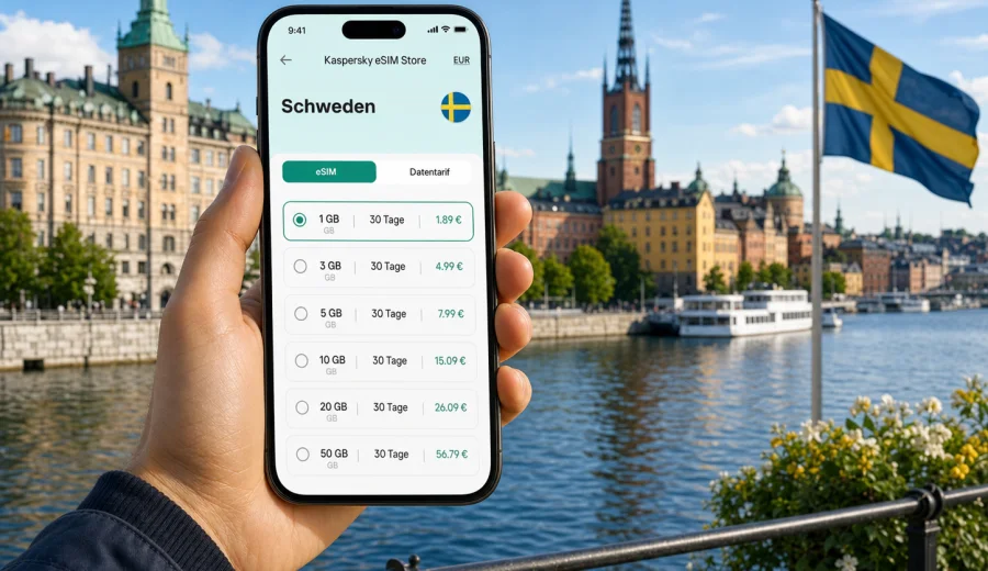 eSIM Schweden: Internet und mobile Verbindung