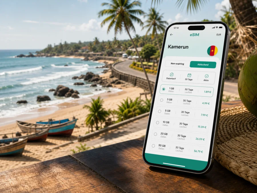 Kribi eSIM: Internet und mobile Verbindung