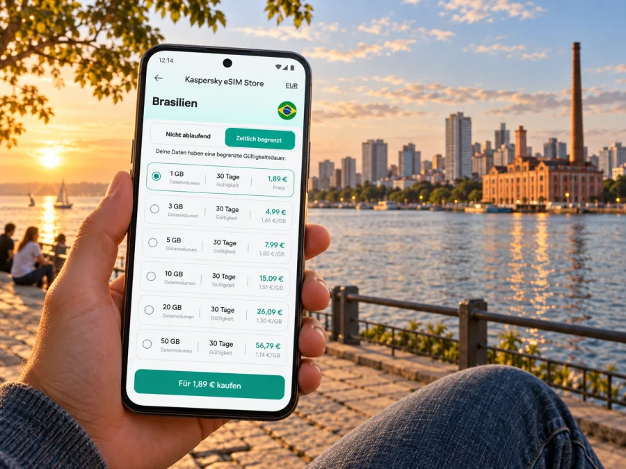 Porto Alegre: eSIM für mobiles Internet