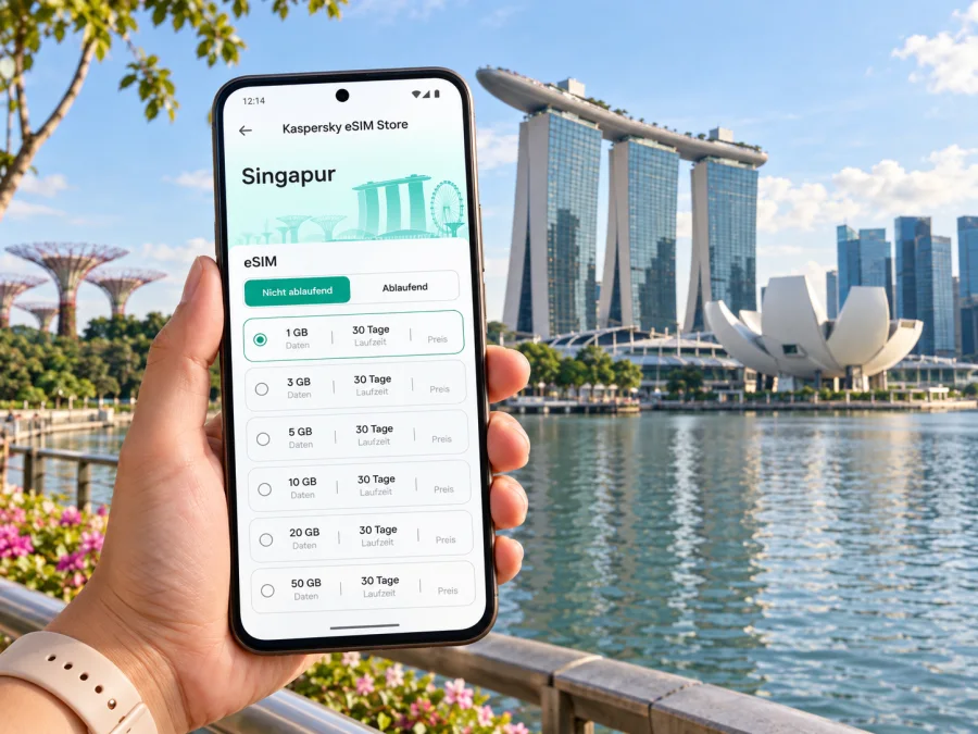 eSIM in Singapur: Mobiles Internet für die Städtereise
