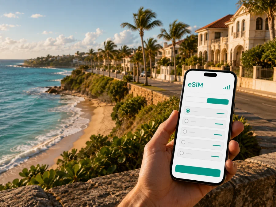 Dorado eSIM: mobiles Internet in Puerto Rico