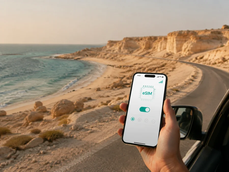 Dukhan eSIM: Mobiles Internet in Katar