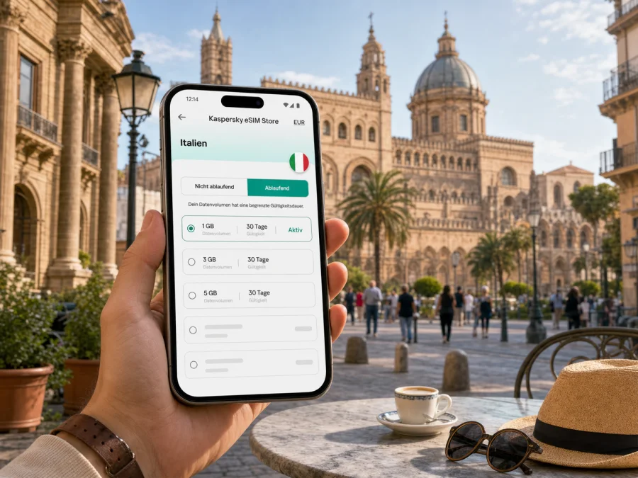 Palermo eSIM: mobiles Internet in Italien