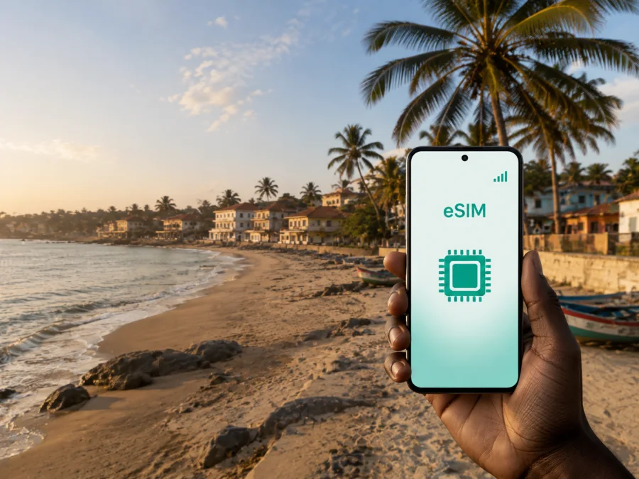 Bakau eSIM: mobiles Internet für Ihre Reise