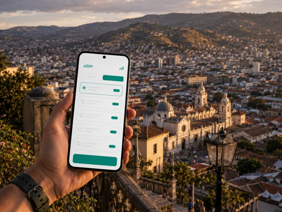 Tegucigalpa eSIM: Mobiles Internet auf Reisen