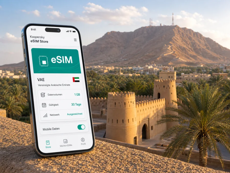 Al Ain eSIM: mobiles Internet auf Reisen