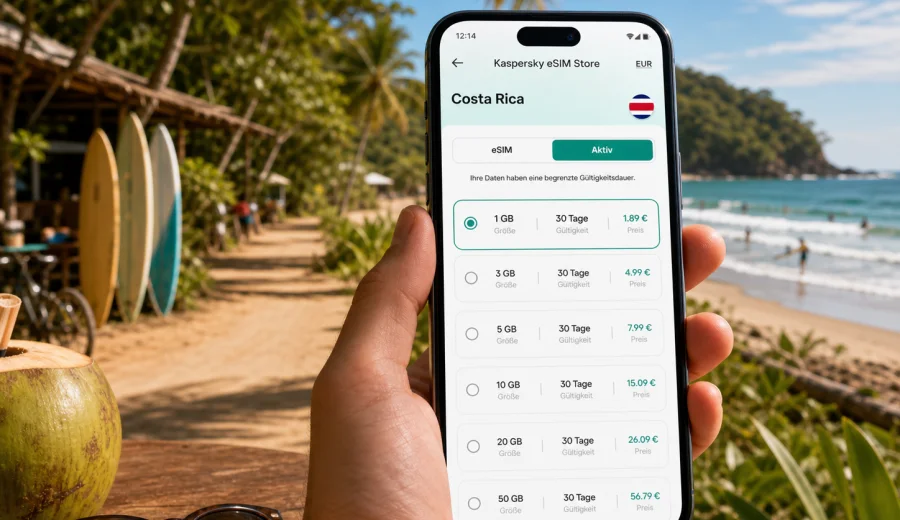 Santa Teresa eSIM: Internet in Costa Rica