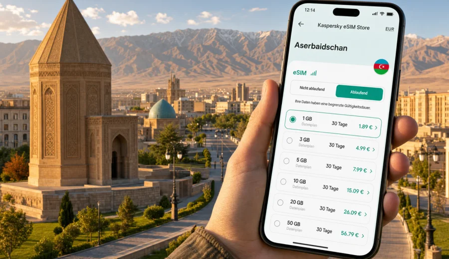 Nachitschewan eSIM: Internet für die Reise