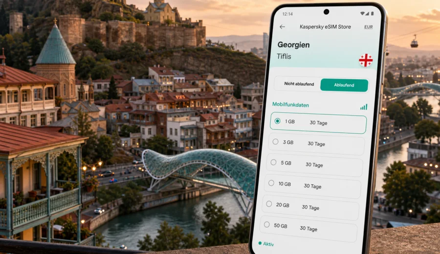 Tiflis eSIM: Internet und mobile Verbindung