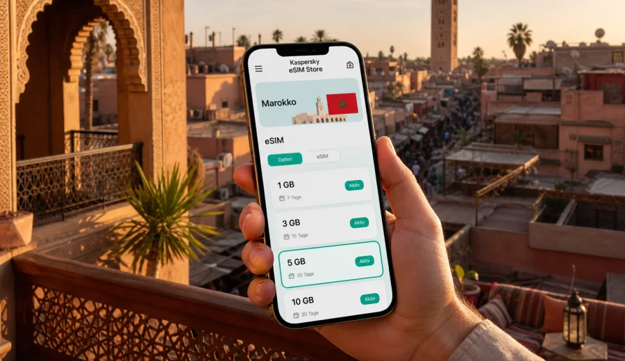 Marrakesch eSIM: Internet für Ihre Reise