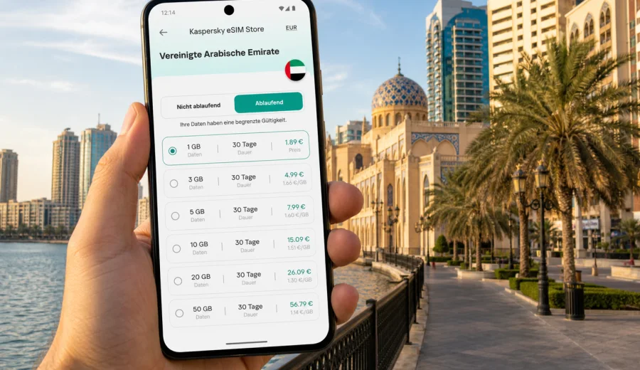 Sharjah eSIM: Internet für Ihre Reise