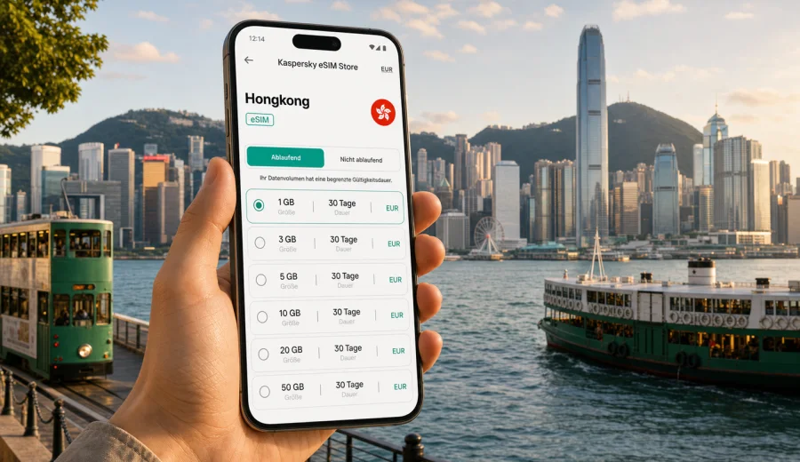 eSIM Hongkong: mobiles Internet für die Reise