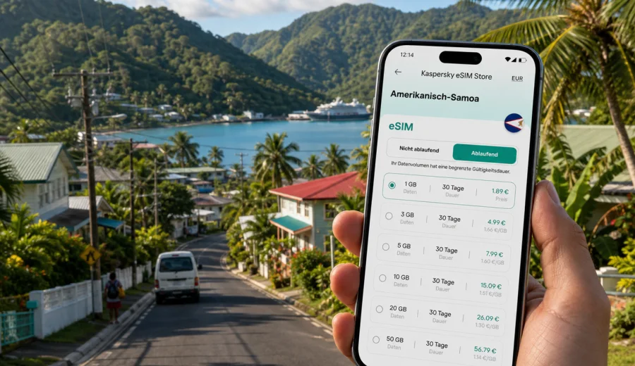 Faleniu eSIM: mobiles Internet auf Reisen