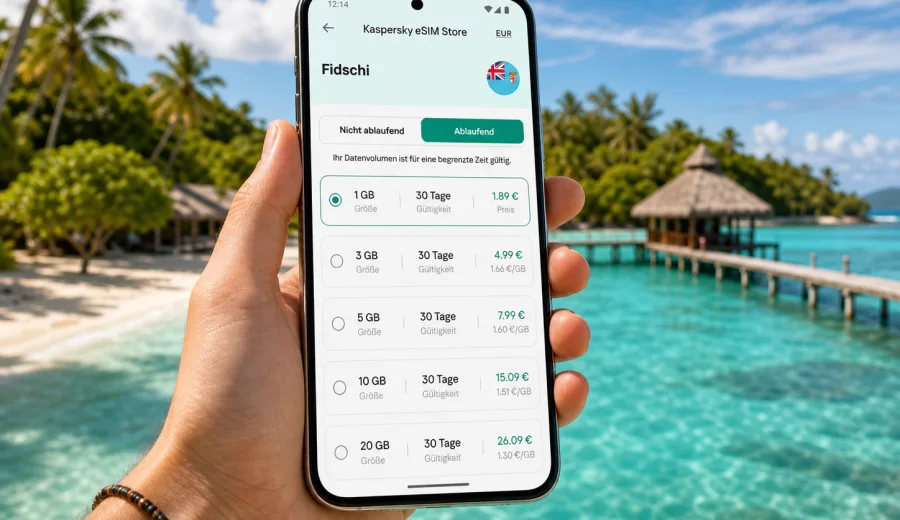 Fidschi eSIM: mobile Verbindung und Internet