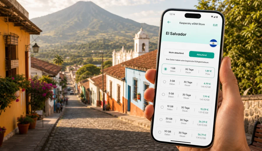 Ahuachapán eSIM: Internet & mobile Verbindung