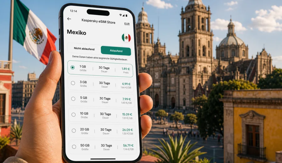 eSIM Mexiko: mobile Verbindung und Internet
