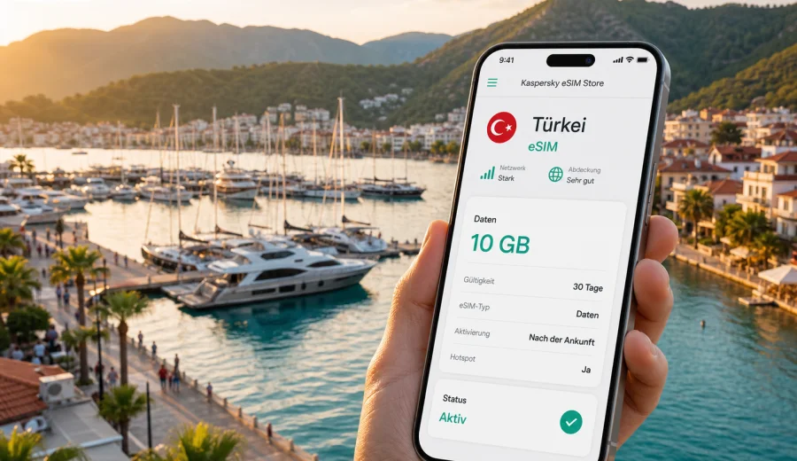 Marmaris eSIM: Internet und mobile Verbindung