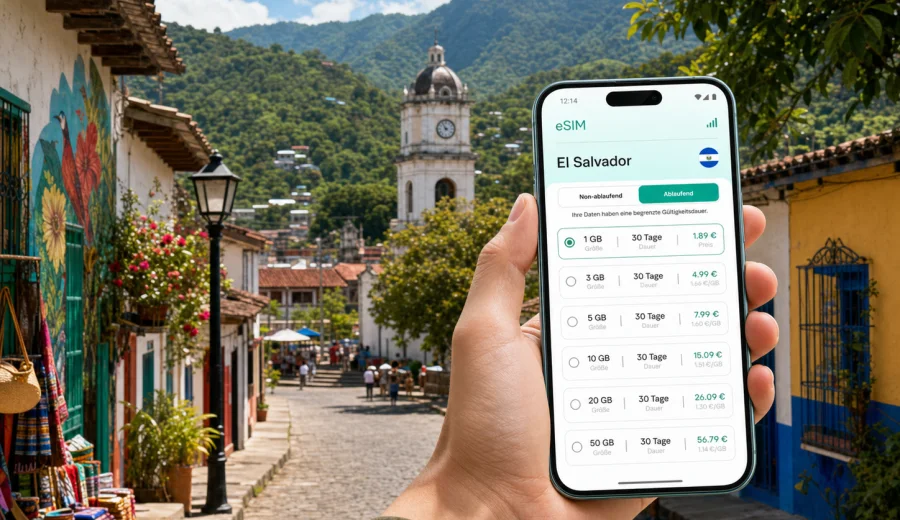 La Palma eSIM: Internet in El Salvador