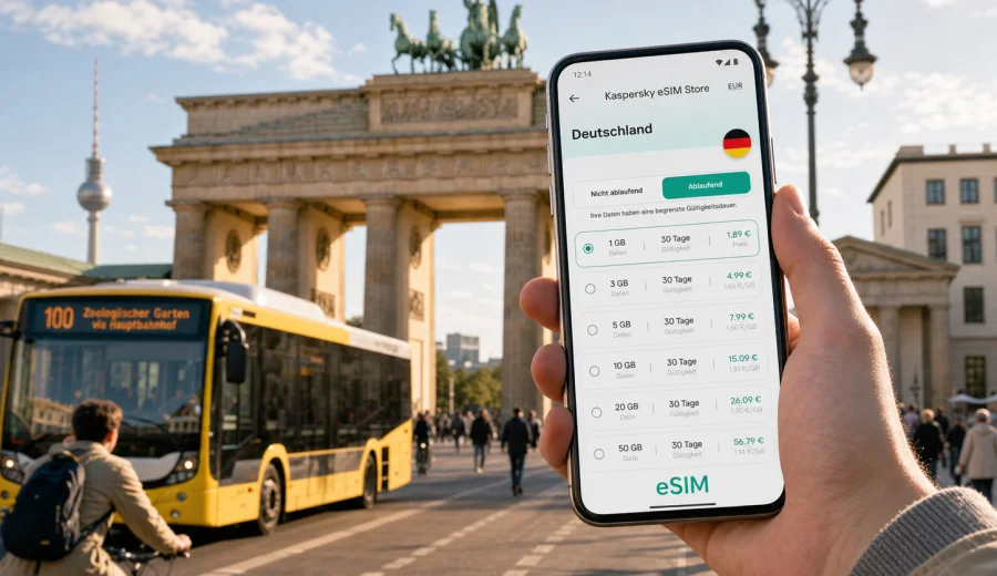 Berlin eSIM: mobiles Internet für Ihre Reise