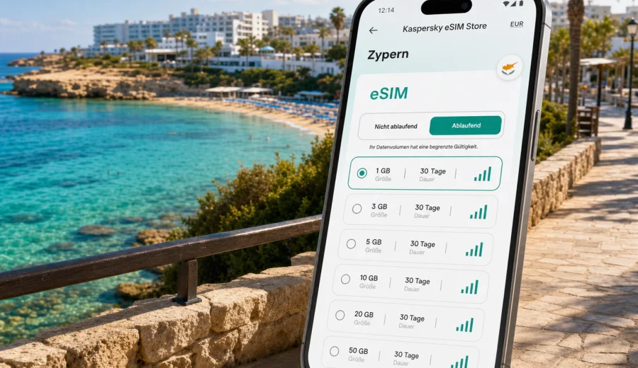 Protaras eSIM: Internet und mobile Verbindung