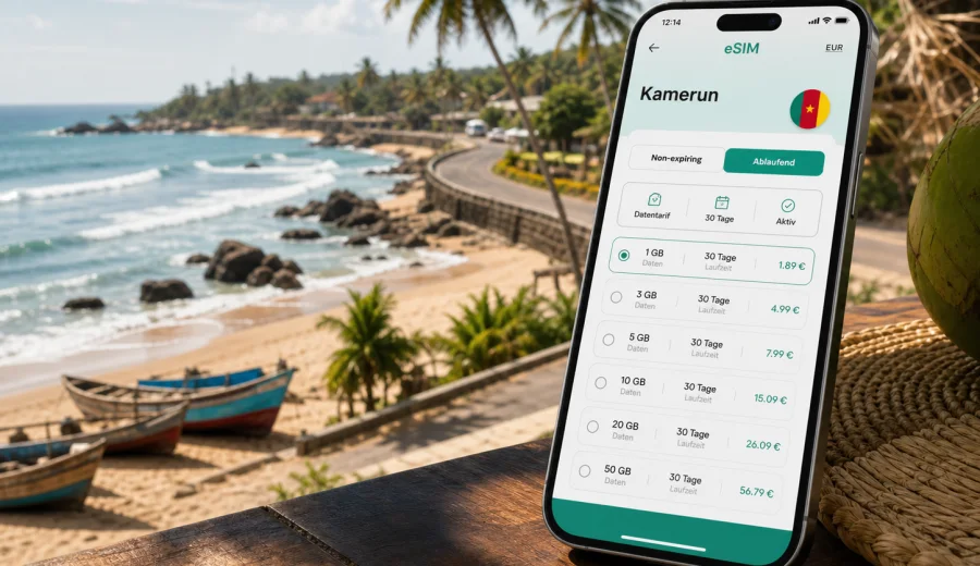 Kribi eSIM: Internet und mobile Verbindung