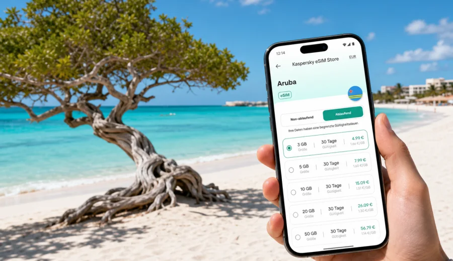 Eagle Beach eSIM: Internet in Aruba