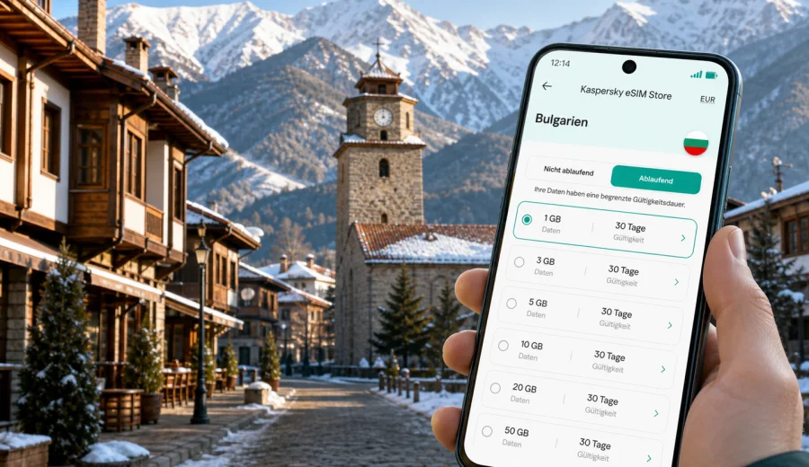 Bansko eSIM: Internet für Bulgarien-Reisen