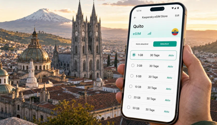 Quito eSIM: mobiles Internet für Ihre Reise