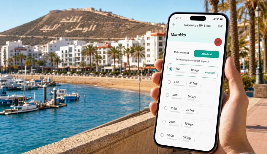 eSIM Agadir: mobiles Internet für Ihre Reise