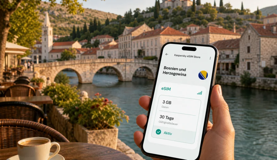 Trebinje eSIM: Internet für die Reise