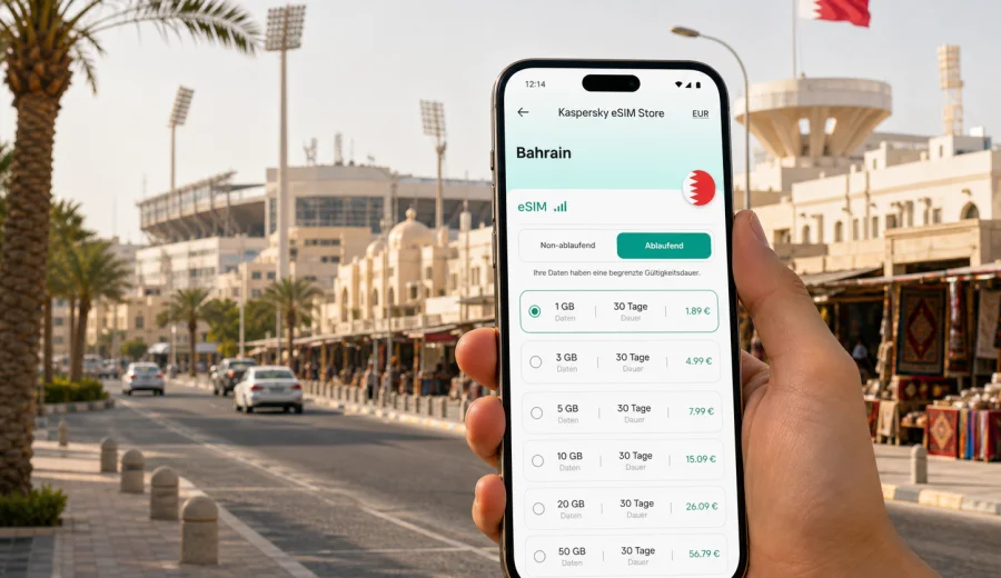 Isa Town eSIM: mobiles Internet in Bahrain