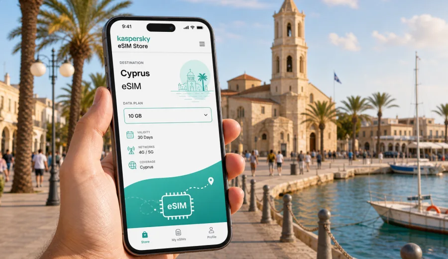 Limassol eSIM: mobiles Internet auf Reisen