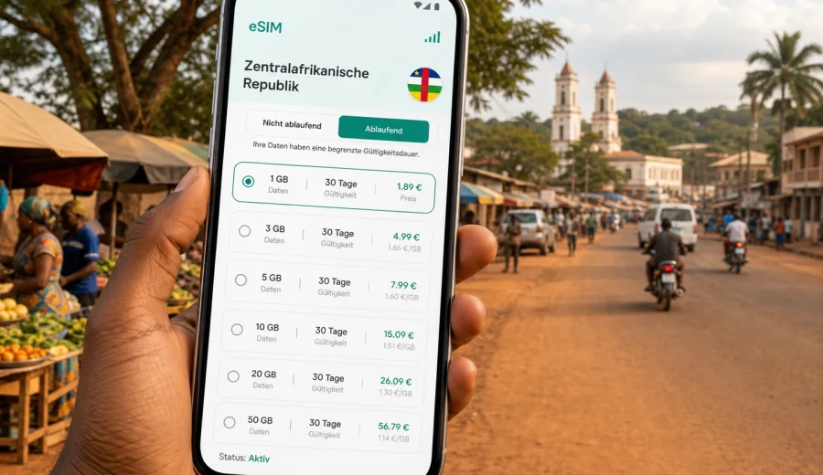 Bambari eSIM: mobiles Internet auf Reisen